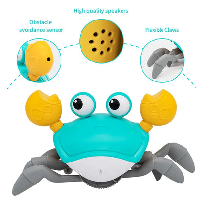 Interactive Crab Toy for Babies