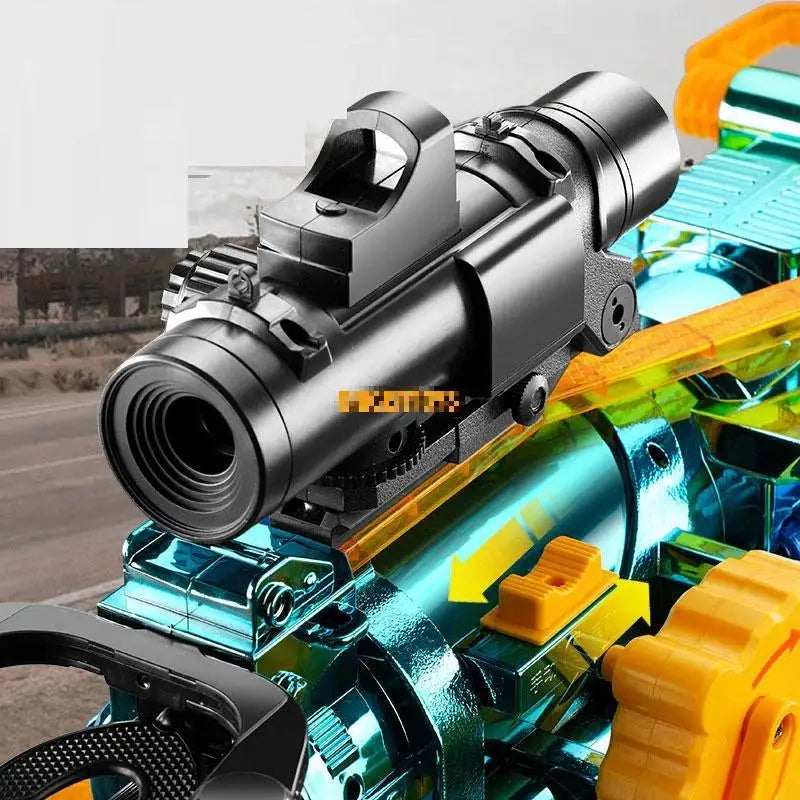 115cm Toy Gun Big Electric Gun High Speed Soft Bullet Gun