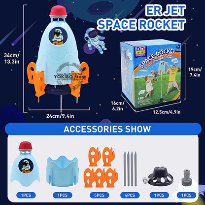 Rocket Water Sprinkle Toys for Kids