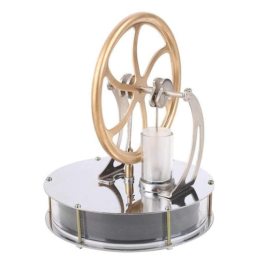Low Temperature Stirling Engine Motor Steam