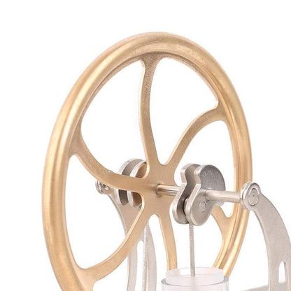 Low Temperature Stirling Engine Motor Steam