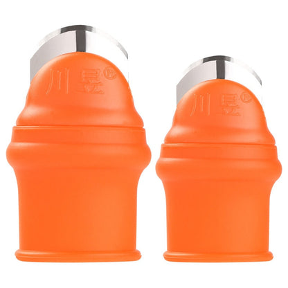 1 Set Silicone Finger Protector With Thumb Knife