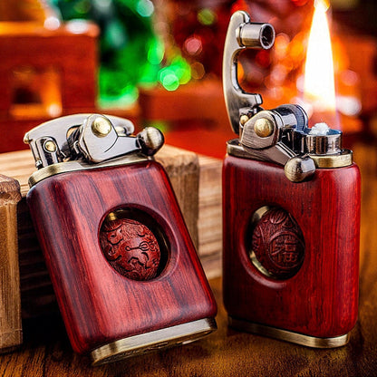Kerosene Rosewood Retro Lighter