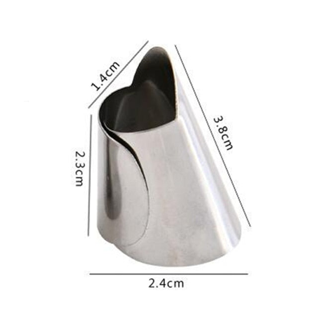 1 Set Silicone Finger Protector With Thumb Knife