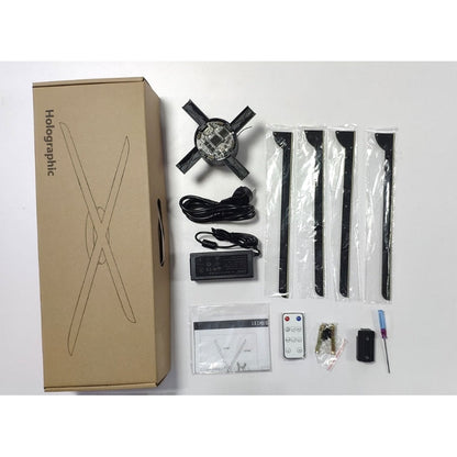 Upgrade 3D Hologram Advertising Display Fan High-Resolution