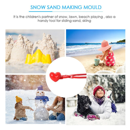Love Heart Shaped Snowball Maker