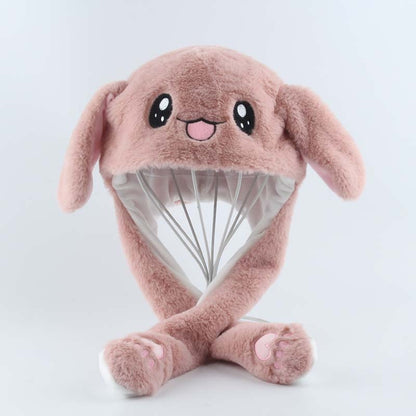 Rabbit Hat Moving Ears Cute Cartoon Toy