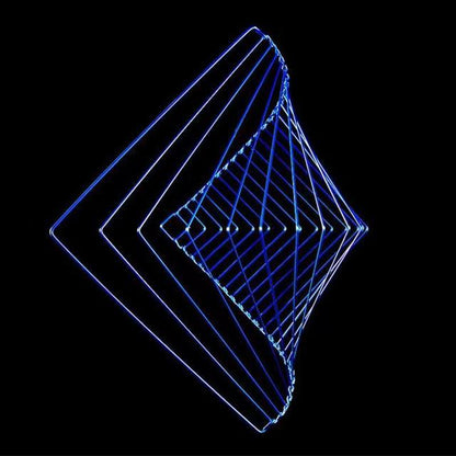 Innovative And Explosive Atellani Square Wave Rotating Kinetic Wind Spinner