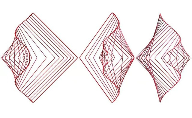 Innovative And Explosive Atellani Square Wave Rotating Kinetic Wind Spinner